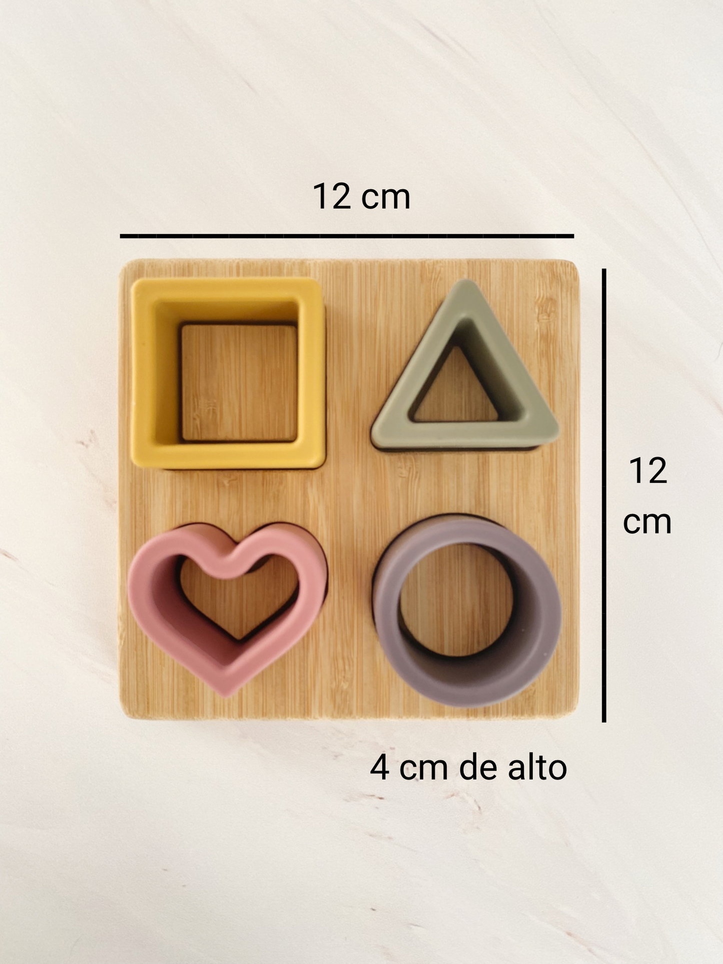 Tablero Matching Figures Arcoiris