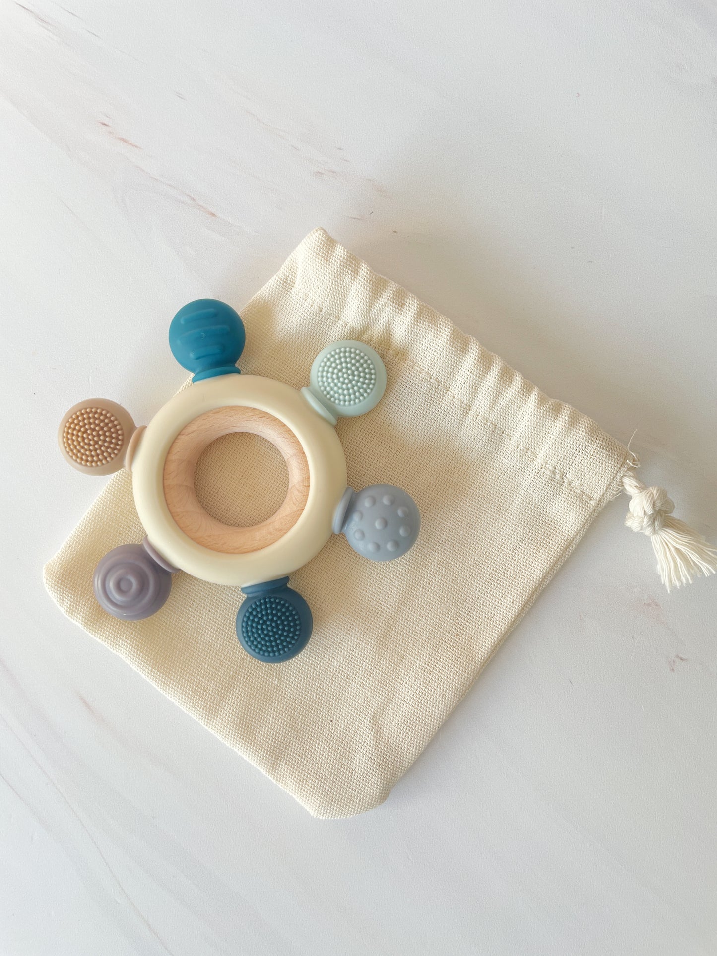 Mordedera con texturas