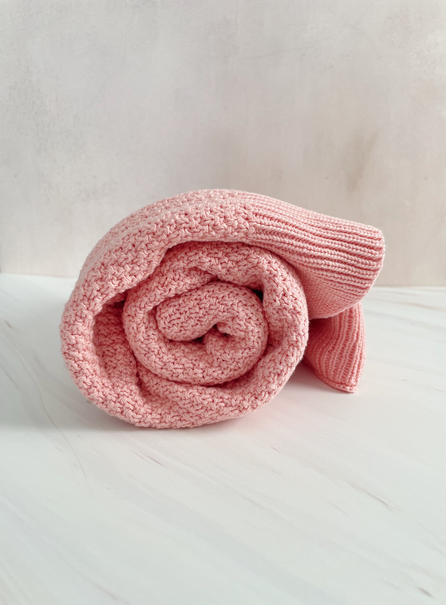 Frazada tejida ligera