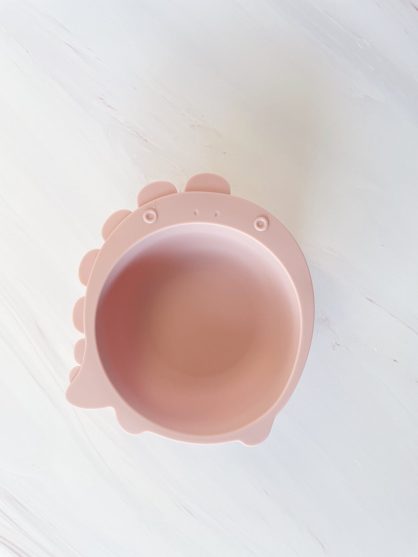 Plato hondo Dino con ventosa