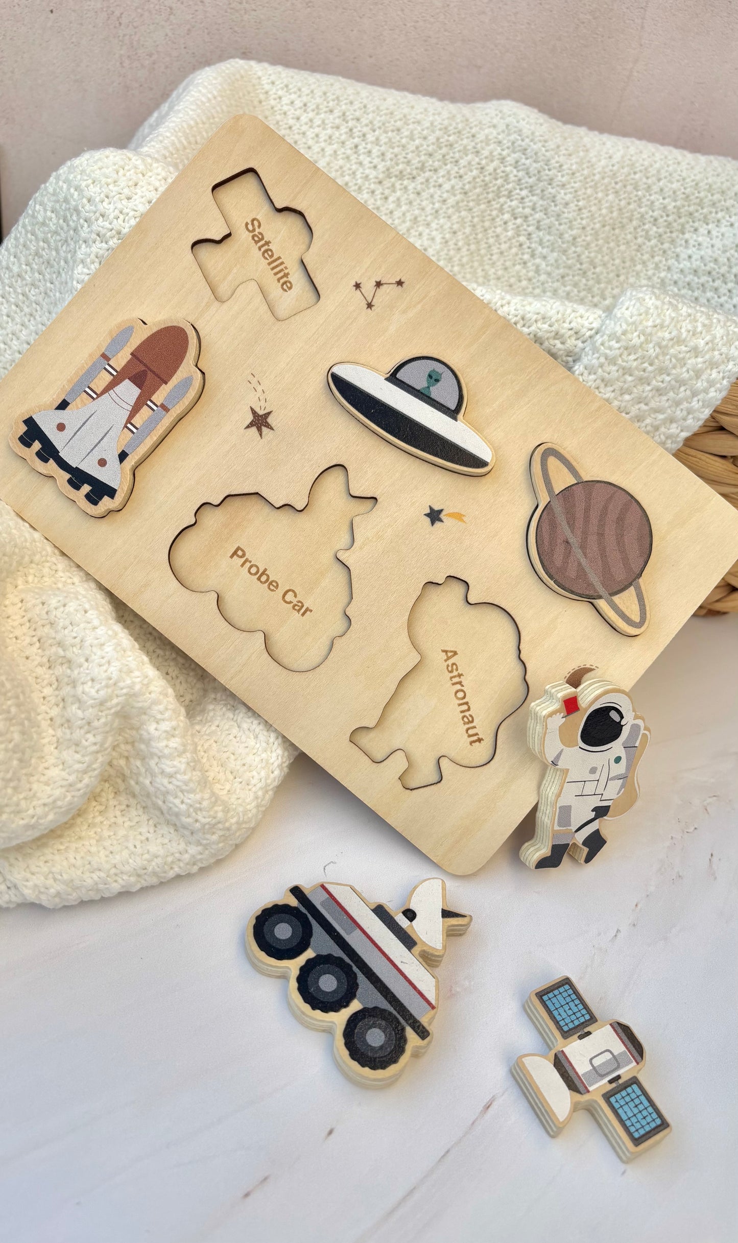 Rompecabezas del espacio