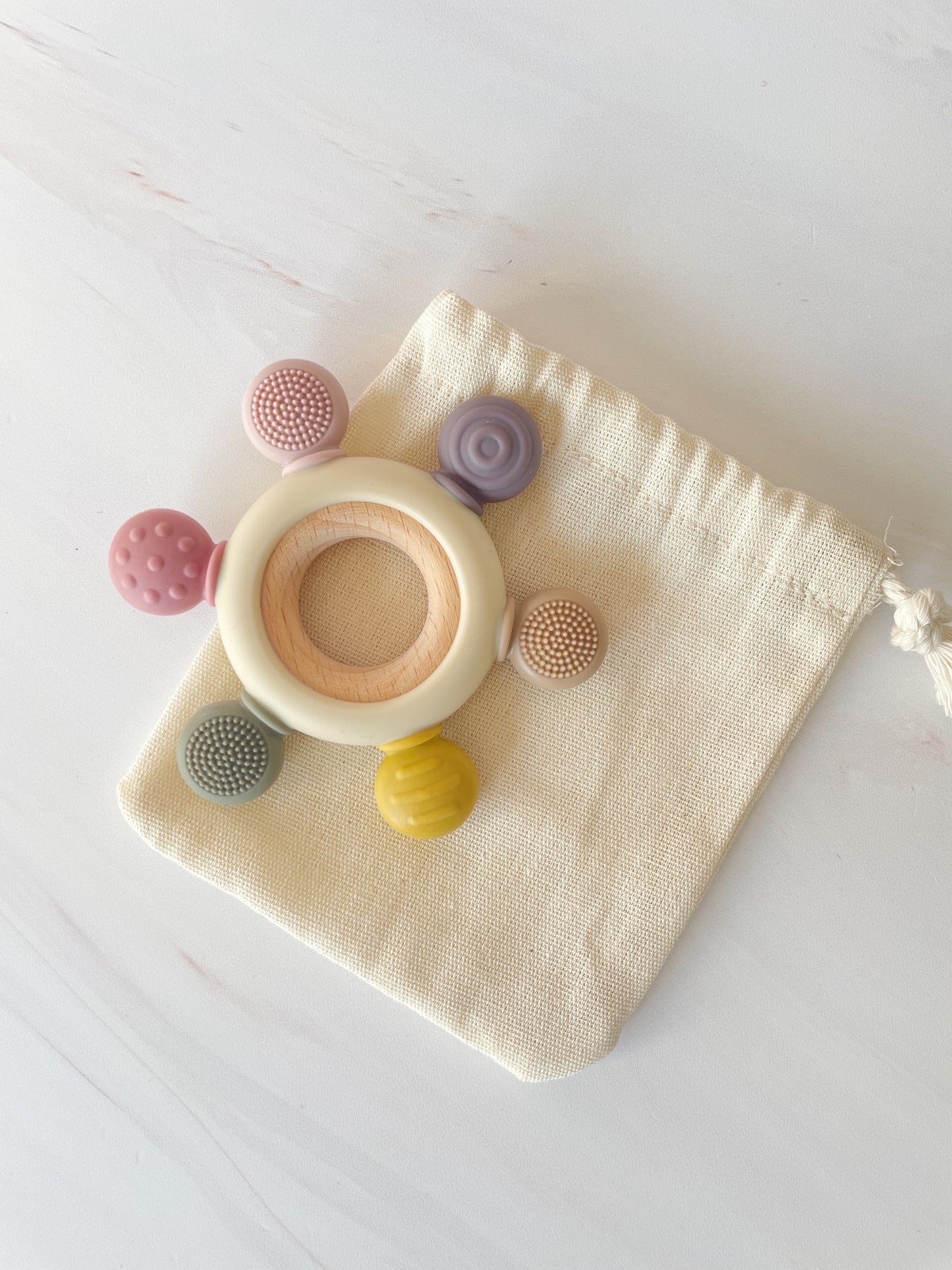 Mordedera con texturas