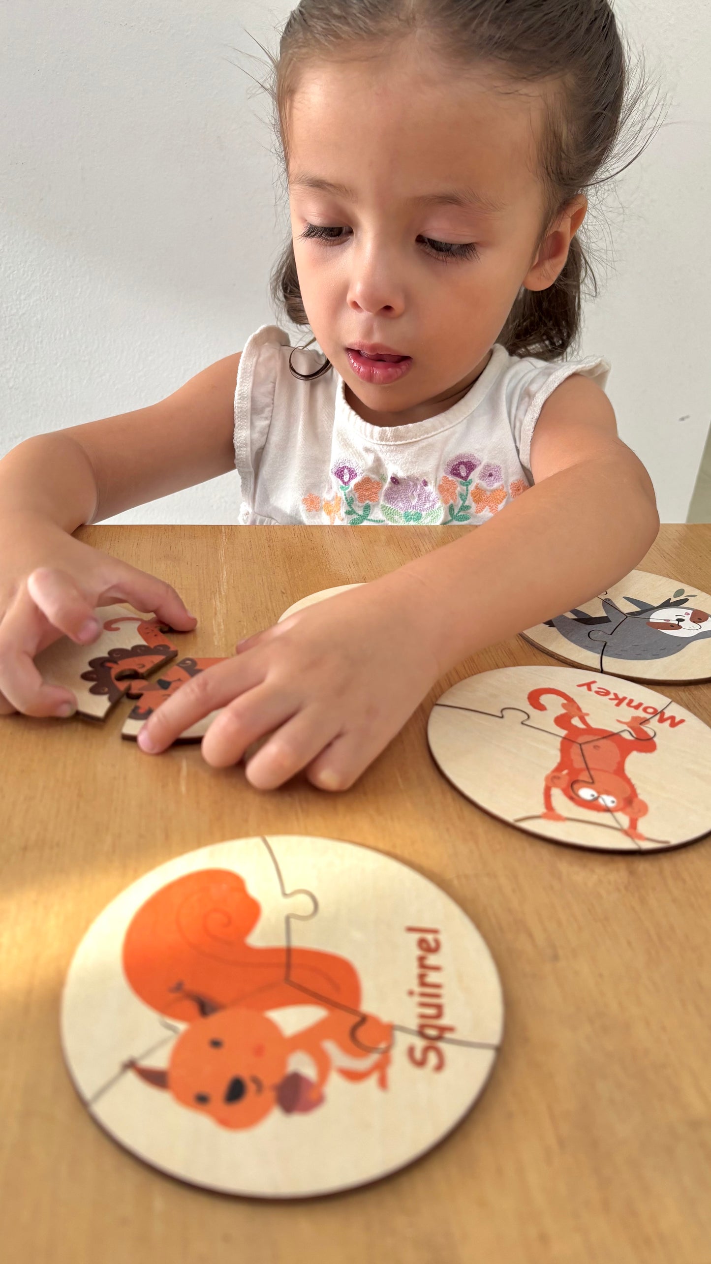 Set de rompecabezas de animales