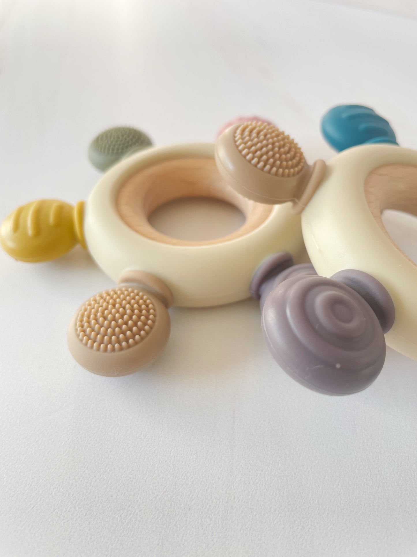 Mordedera con texturas