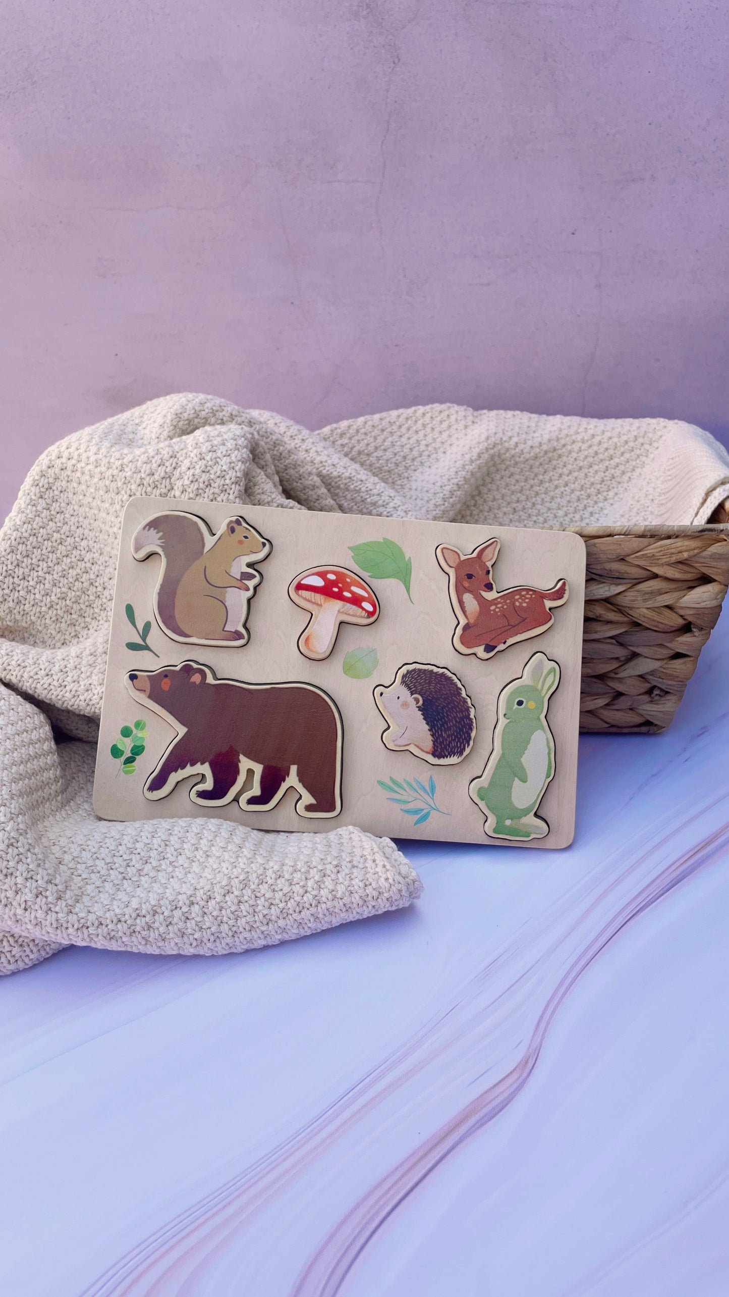 Rompecabezas del bosque