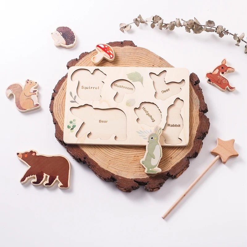 Rompecabezas del bosque