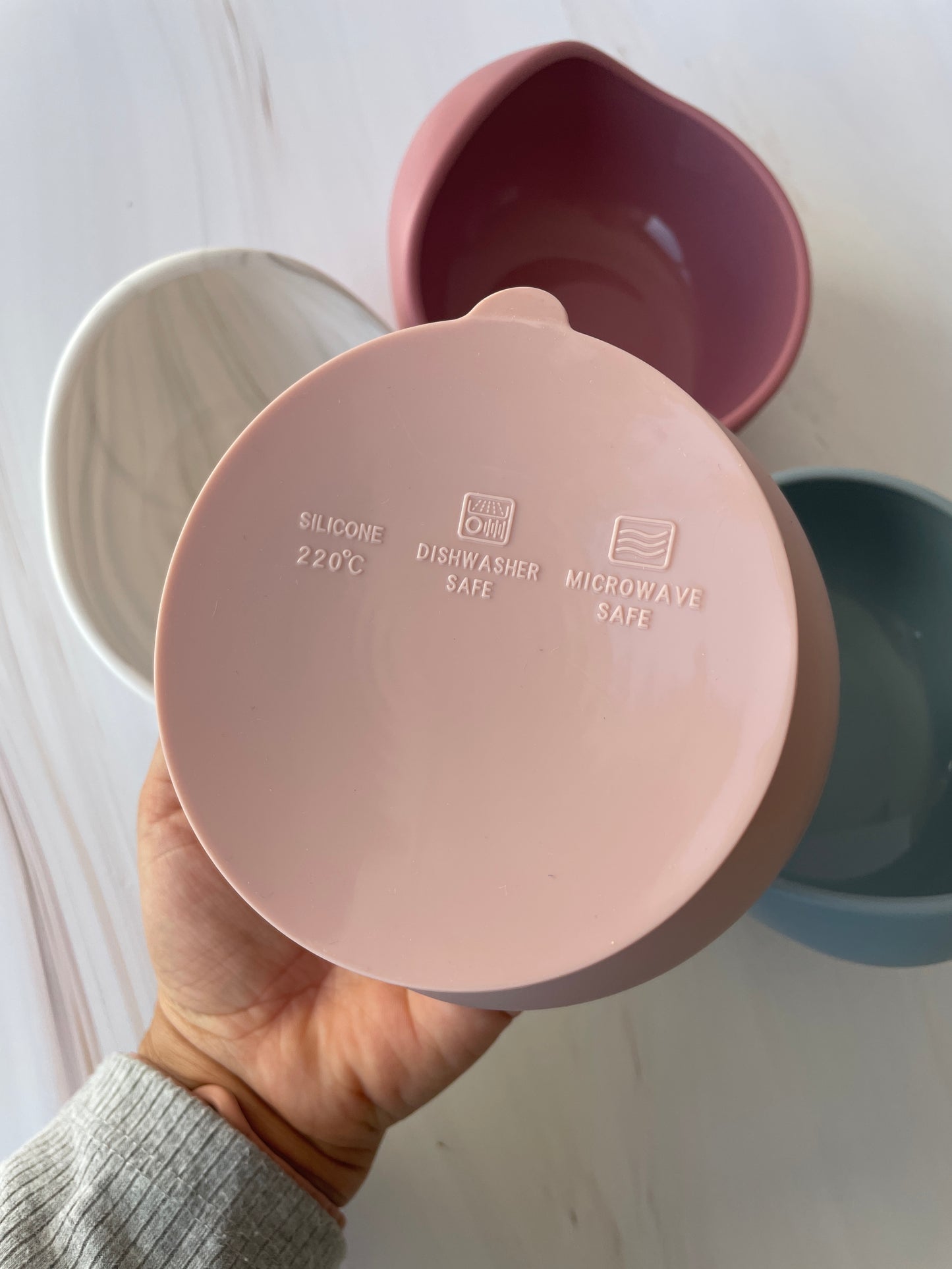 Plato hondo para toddler