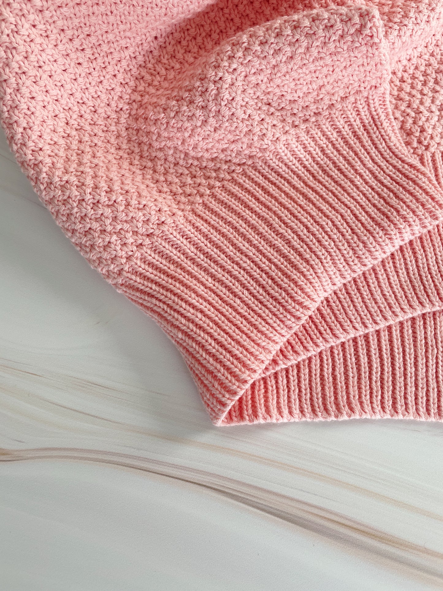 Frazada tejida ligera