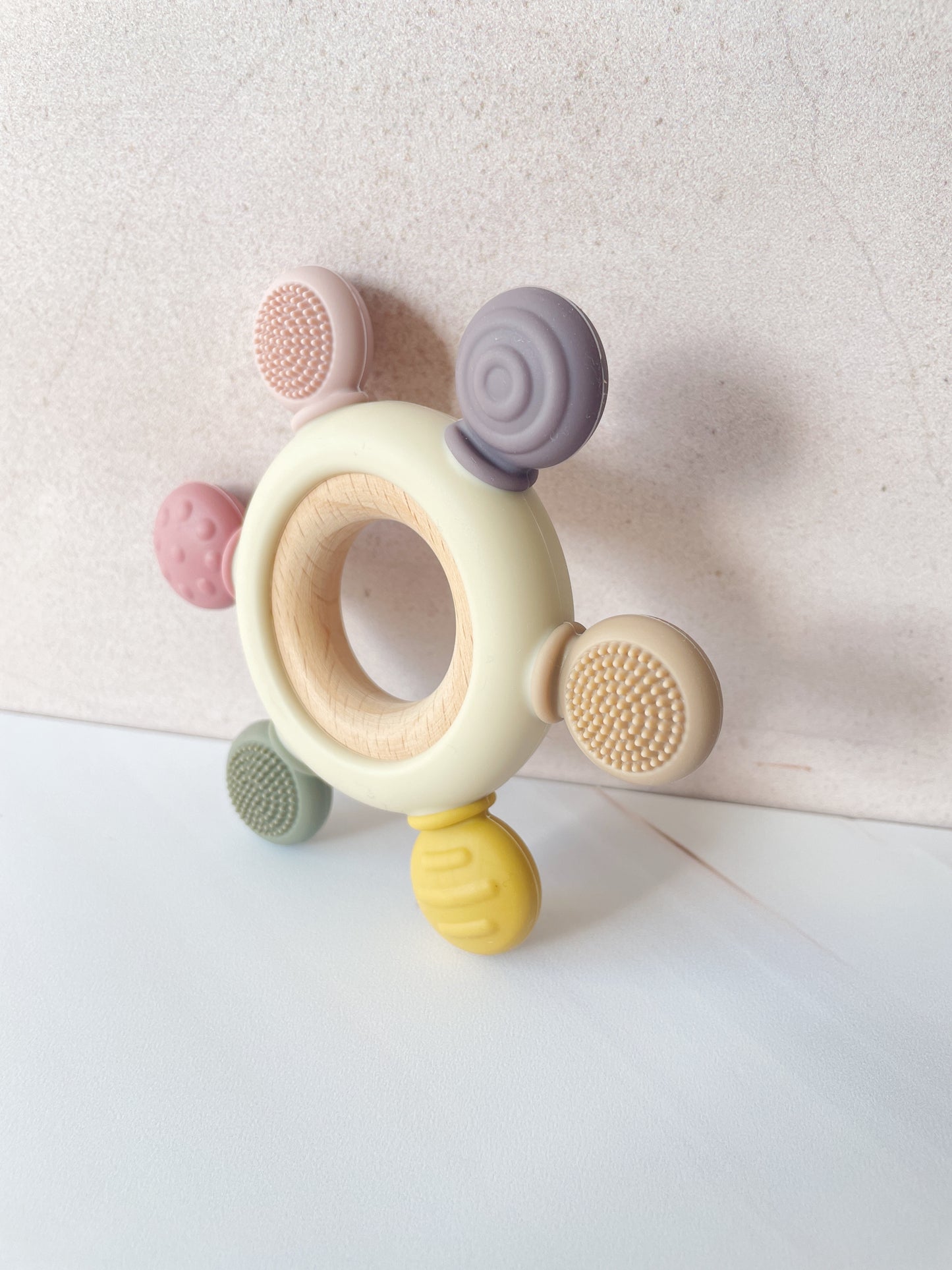 Mordedera con texturas