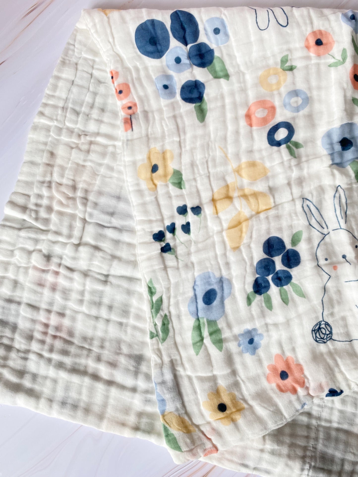 Manta de muselina doble