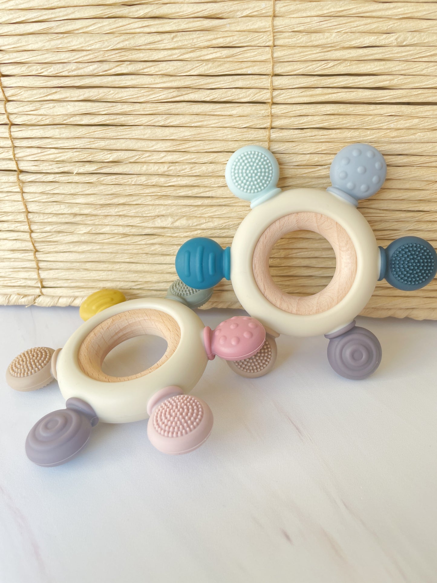 Mordedera con texturas