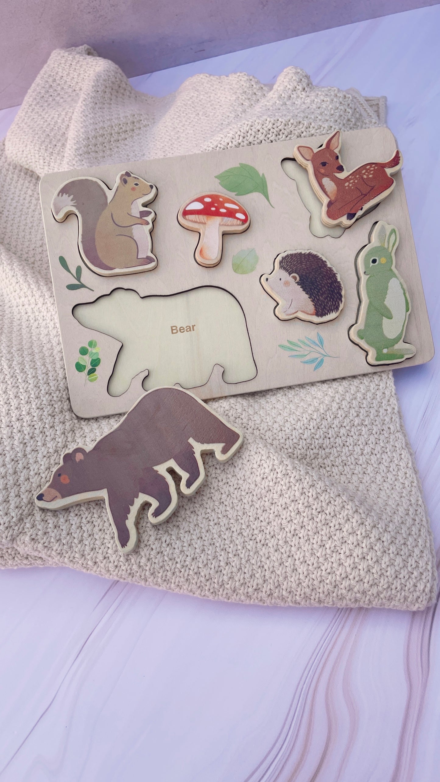 Rompecabezas del bosque