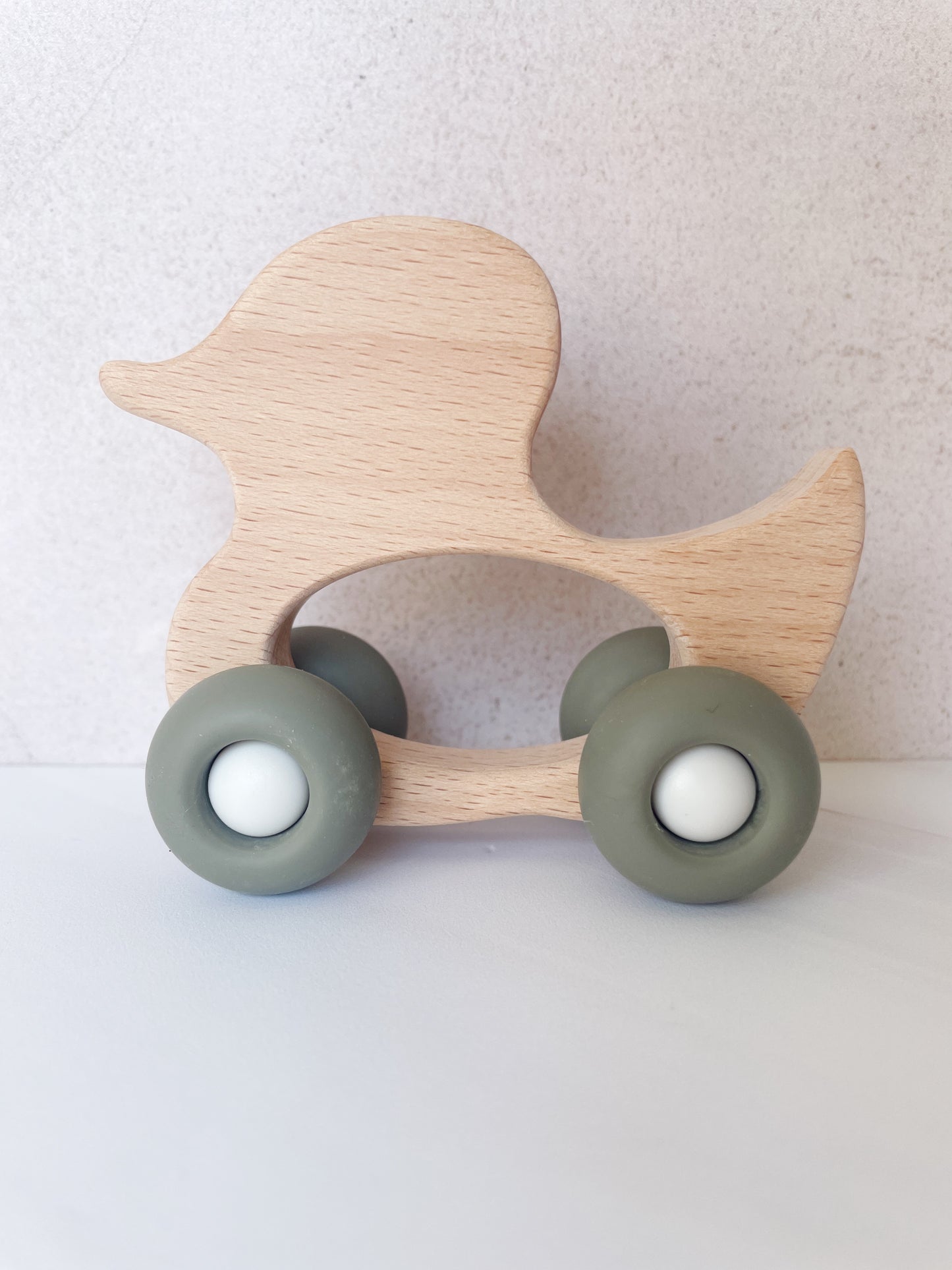 Little Green Racer Duck