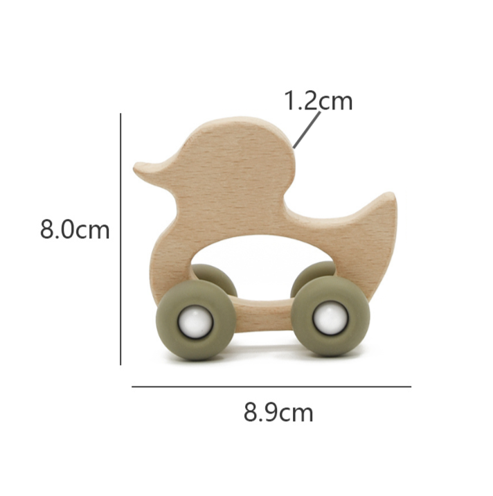 Little Green Racer Duck