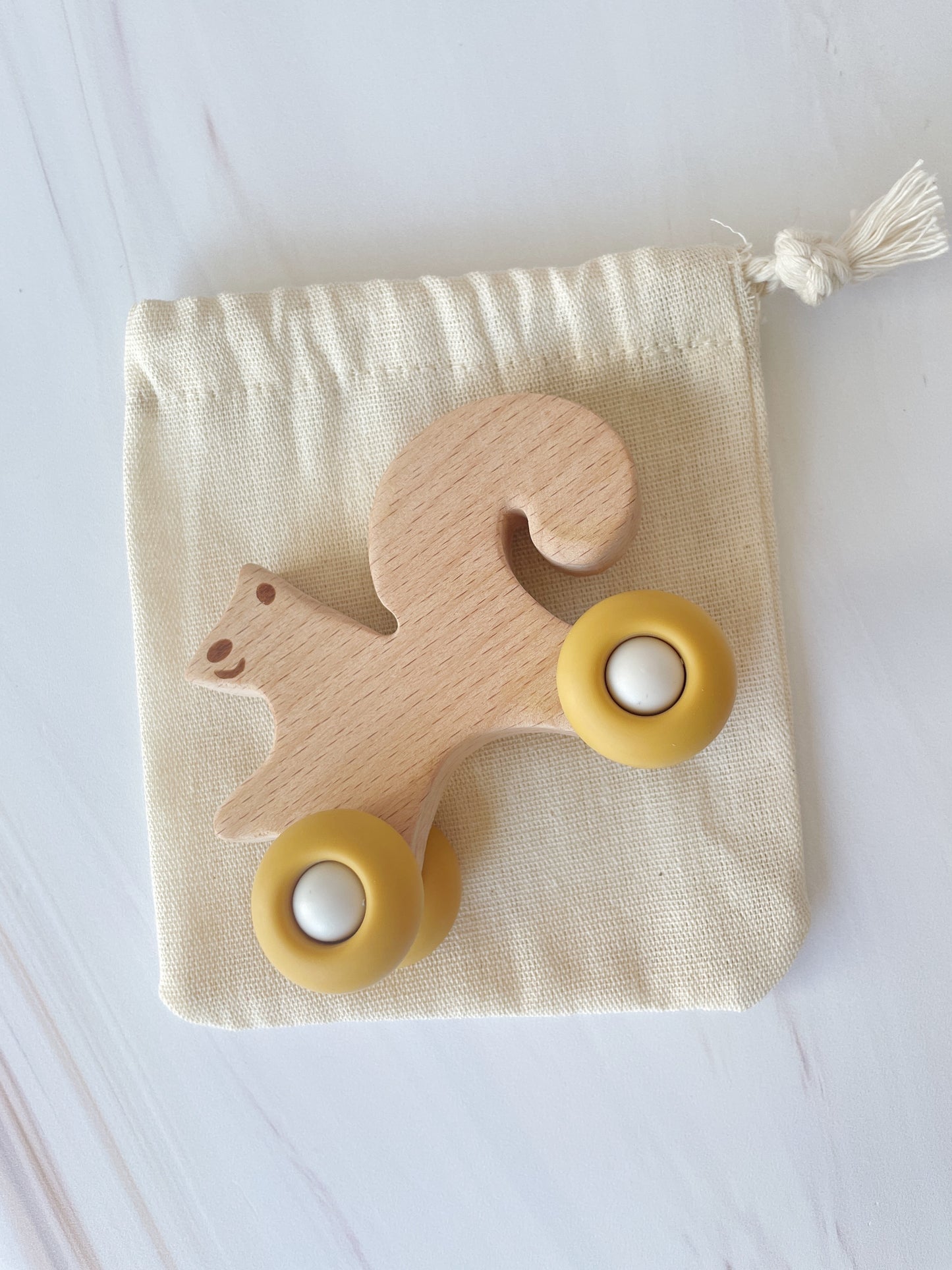 Little Yellow Racer Squirrel