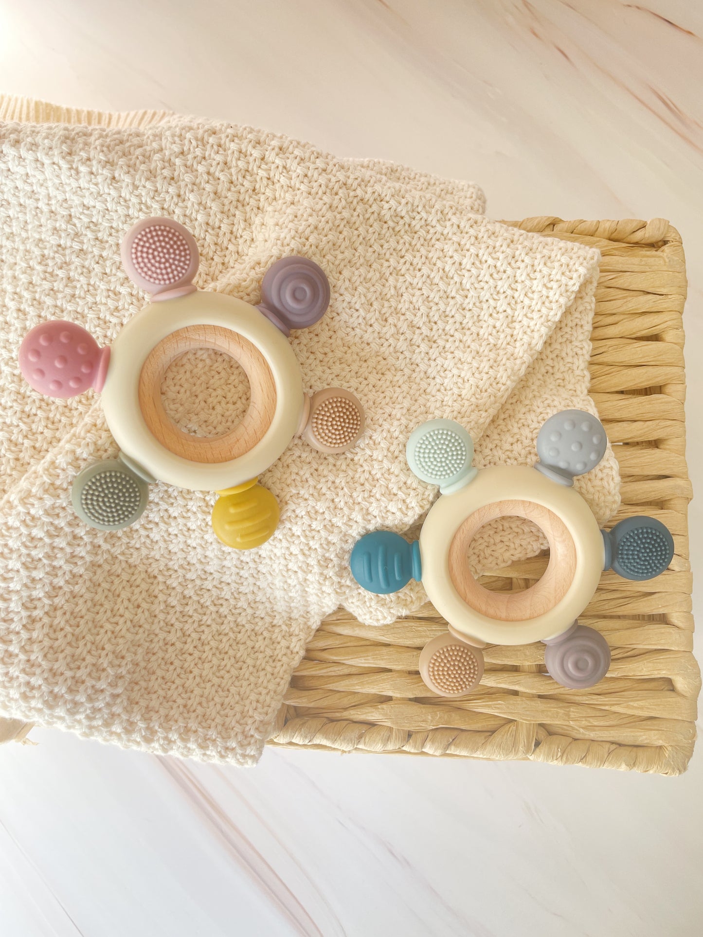 Mordedera con texturas