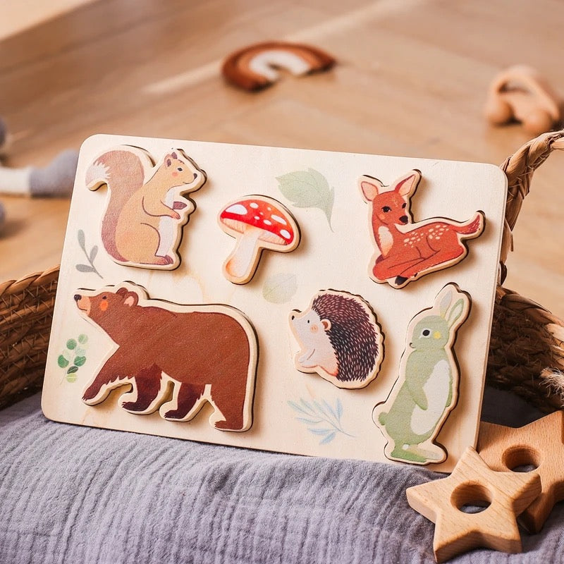 Rompecabezas del bosque