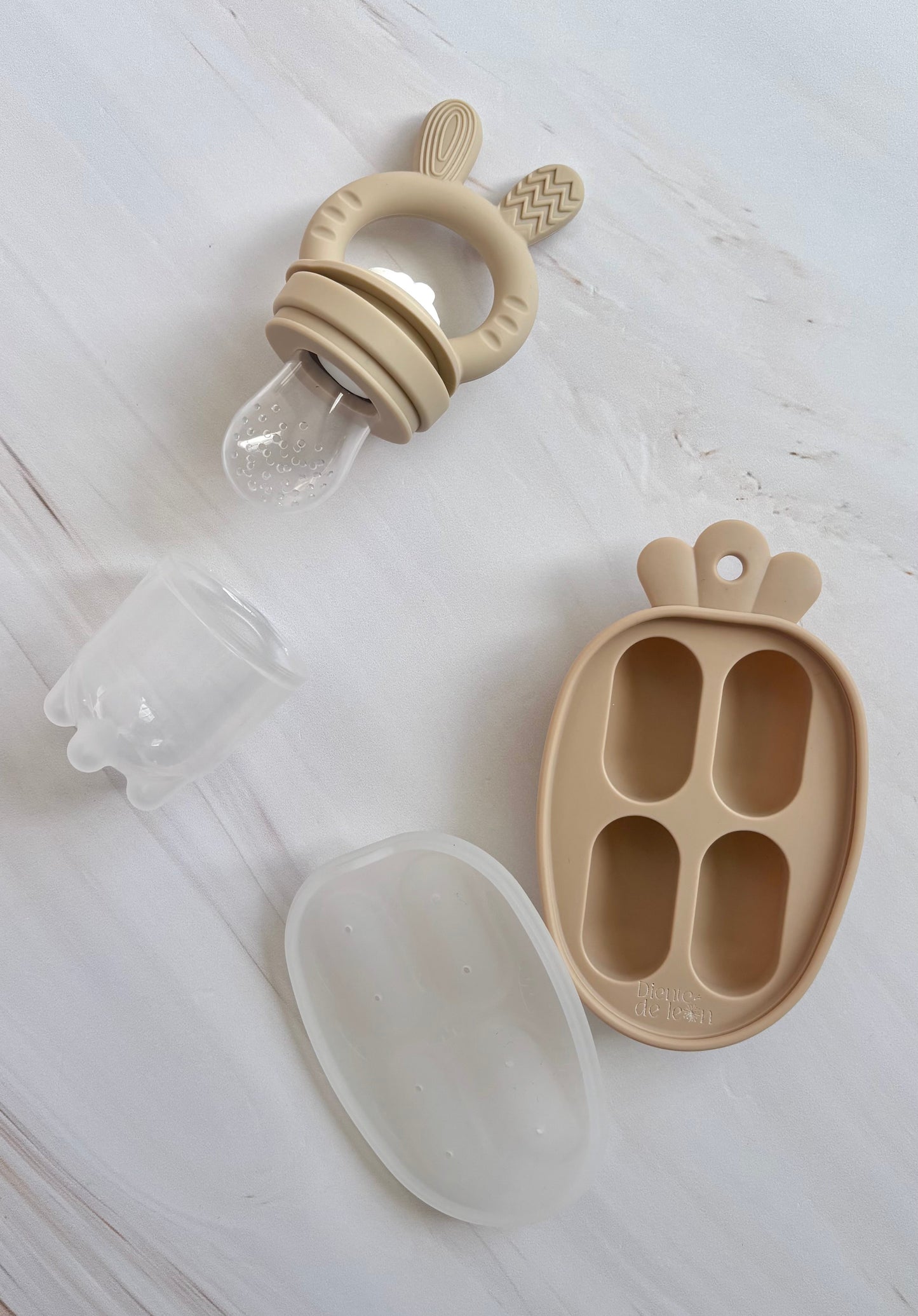 Chupón alimentador con molde