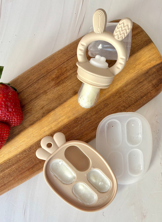 Chupón alimentador con molde