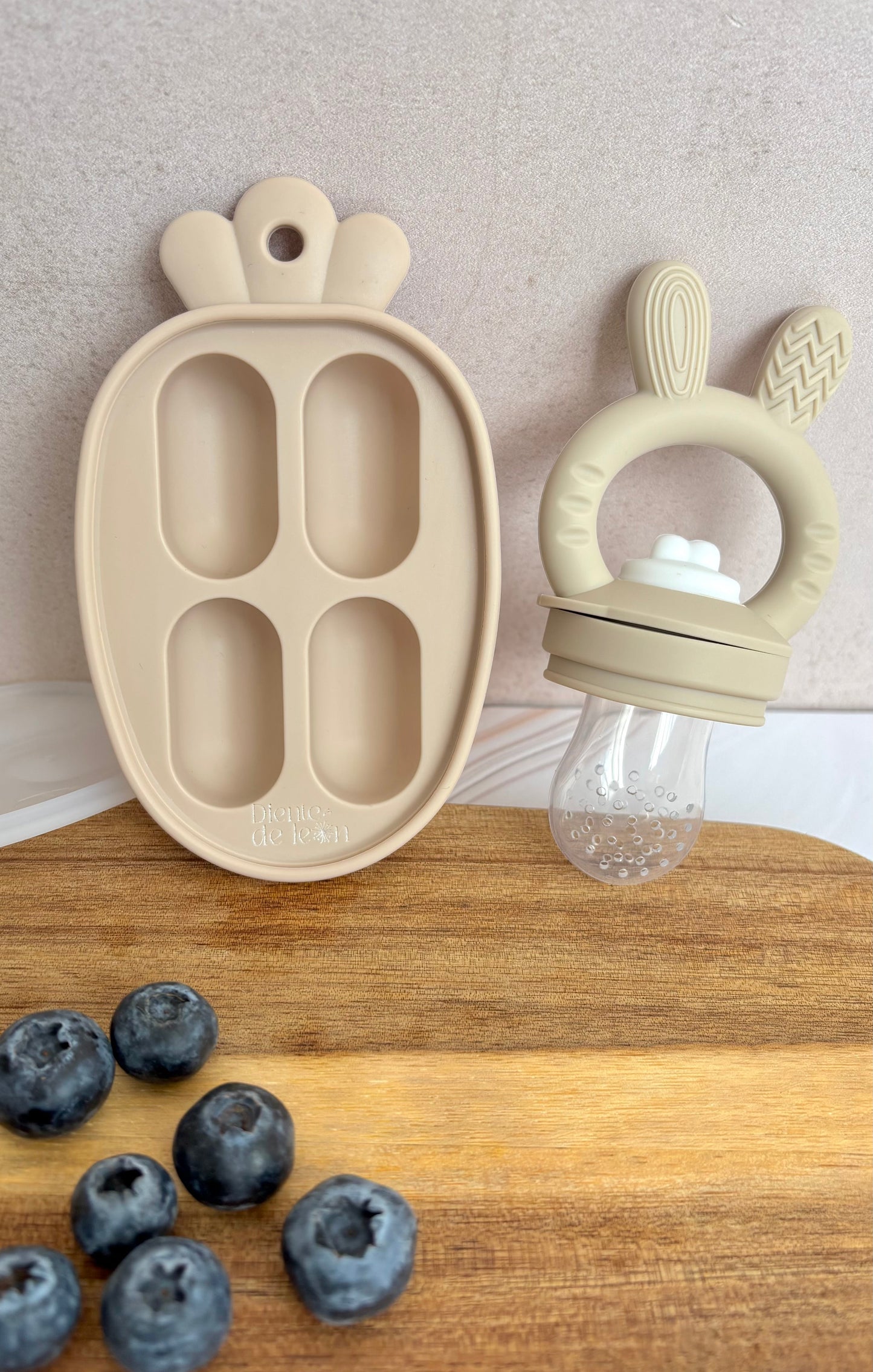 Chupón alimentador con molde